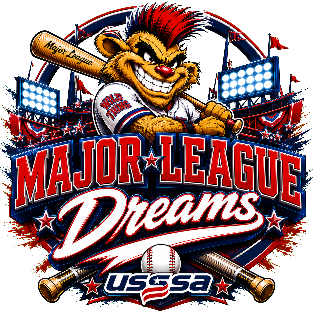 Major League Dreams (Major League the Movie Rings) - PAP logo